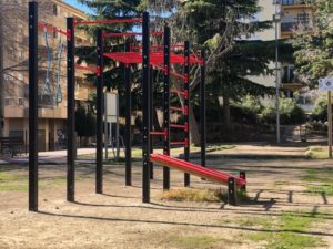 estructuras de calistenia al aire libre