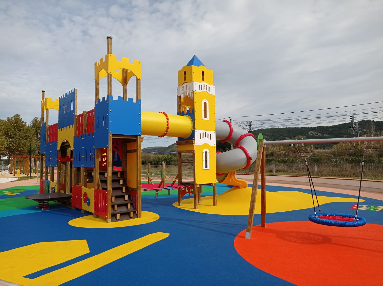 Parque infantil castillo Alcalá de Xivert